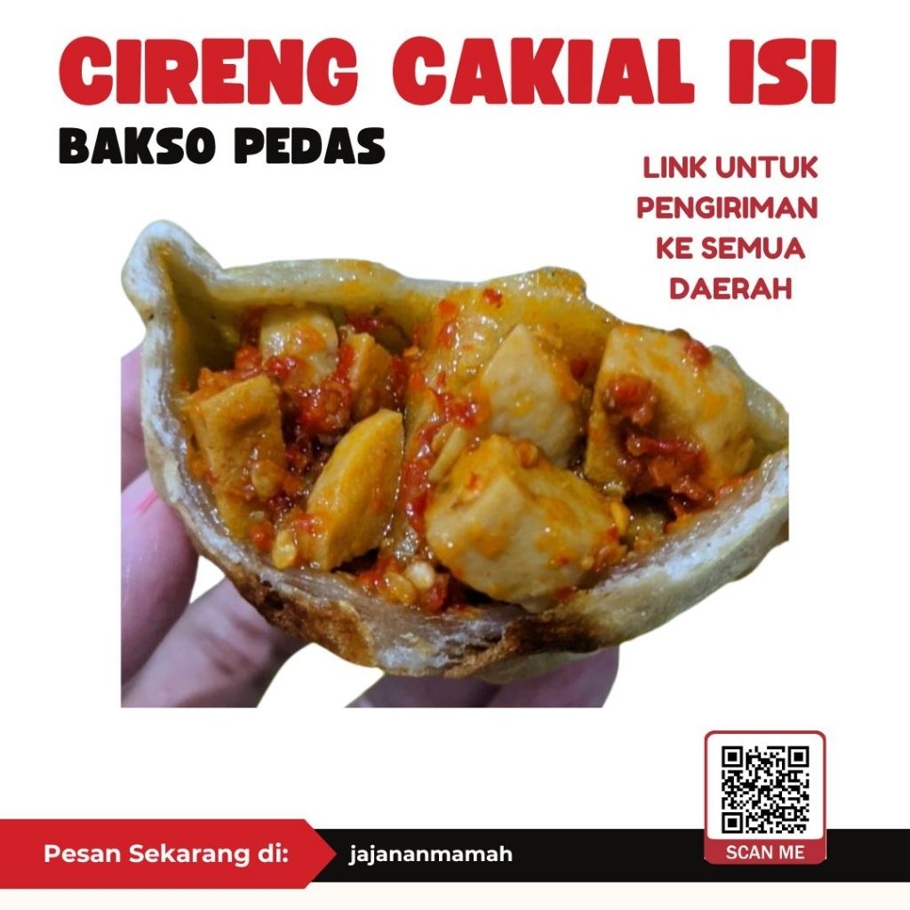 

CIRENG CAKIAL ISI BAKSO, UKURAN IMUT REGULER GIANT, untuk pengiriman ke semua area