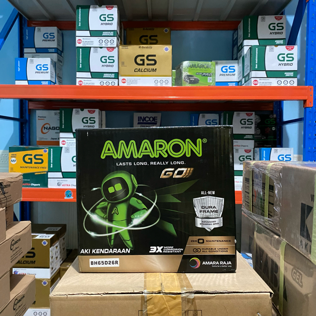 TERBARU LANGSUNG PAKAI AMARON BH65D26R NS70 65 AMPER MOBIL COLT DIESEL BORNEO KIJANG LGX AMARON GO N