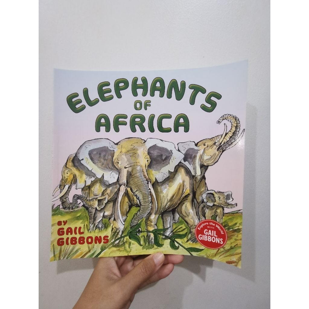 buku prelove gail gibbons elephants gajah