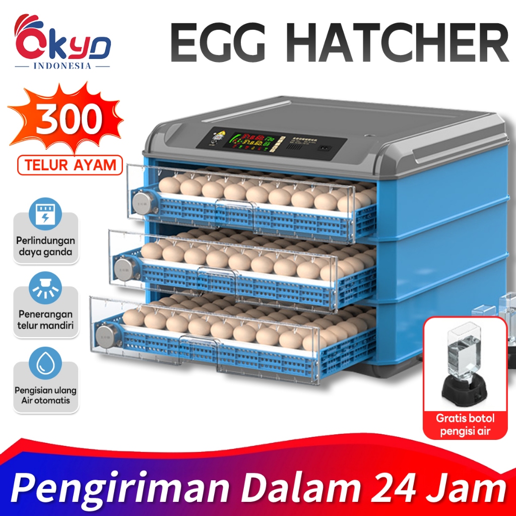 300 Egg Mesin Tetas Telur Mesin Alat Penetas Telur /Mesin Tetas Telur Full Otomatis Penetas SUBATECH