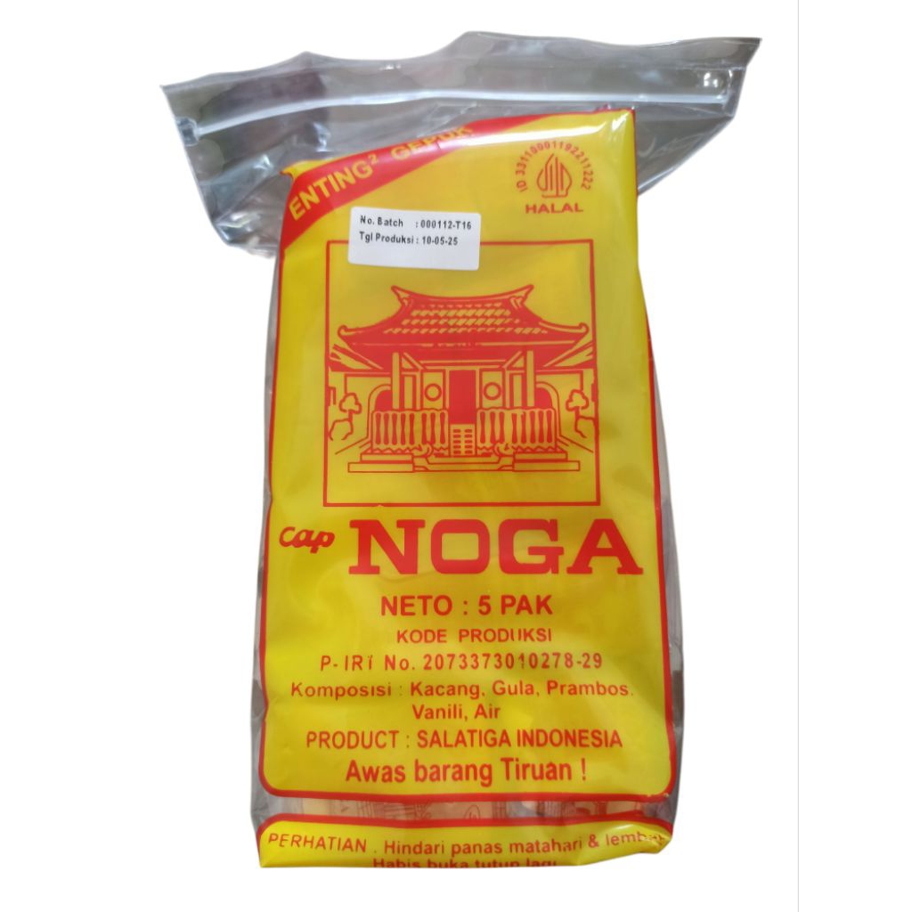 

Enting Gepuk Noga isi 5pack (50pcs) cap klenteng