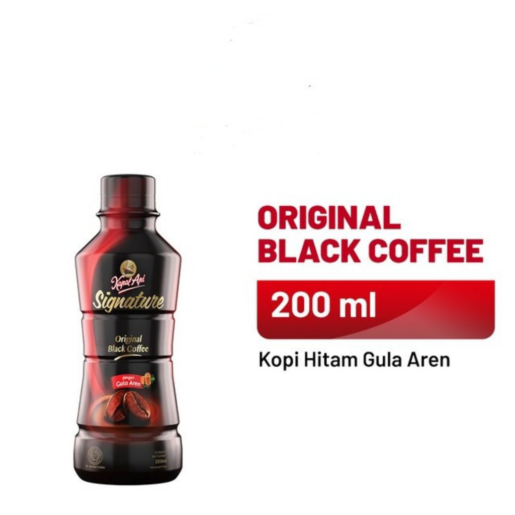 

Kapal Api Signature Original Black Coffe 200ml