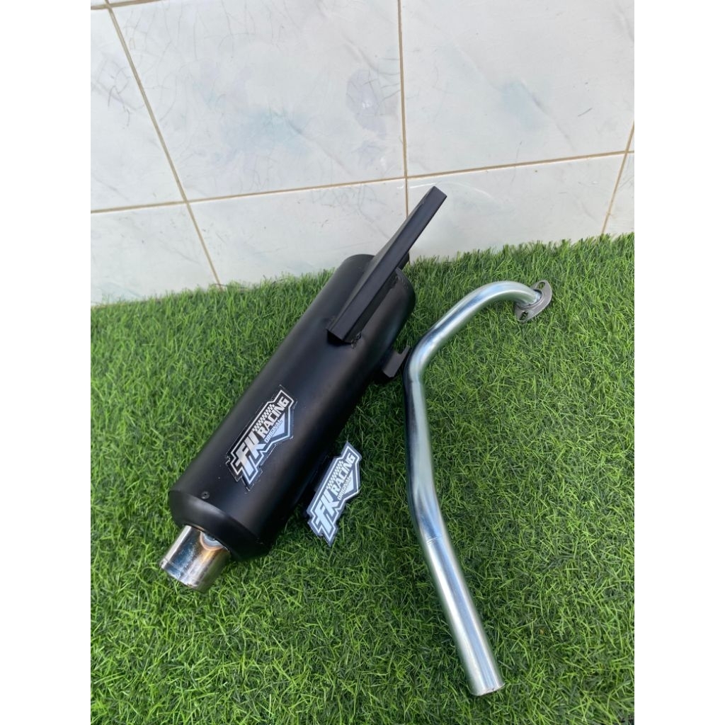 KNALPOT STANDAR RACING FK RACING TERMURAH ORIGINAL KNALPOT TSUKIGI STANDAR RACING MATIC MONCONG SHIJ