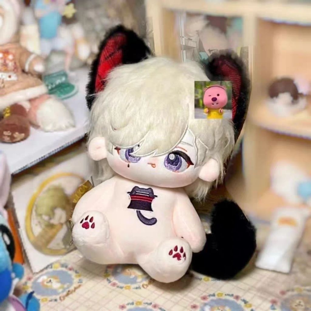 [PRE-ORDER]20CM Lyney Genshin Impact Game Anime Import Cute Plush Doll Toys Gift Merchandise Boneka 