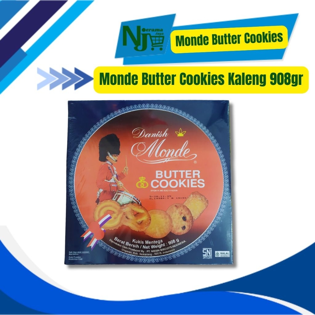 

Danis monde butter cookies 908gr