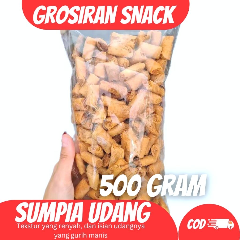 

(500 GRAM) SUMPIA UDANG (HD) / SUMPIA ISI UDANG / SUMPIA CRISPY / SUMPIA GURIH ENAK RENYAH