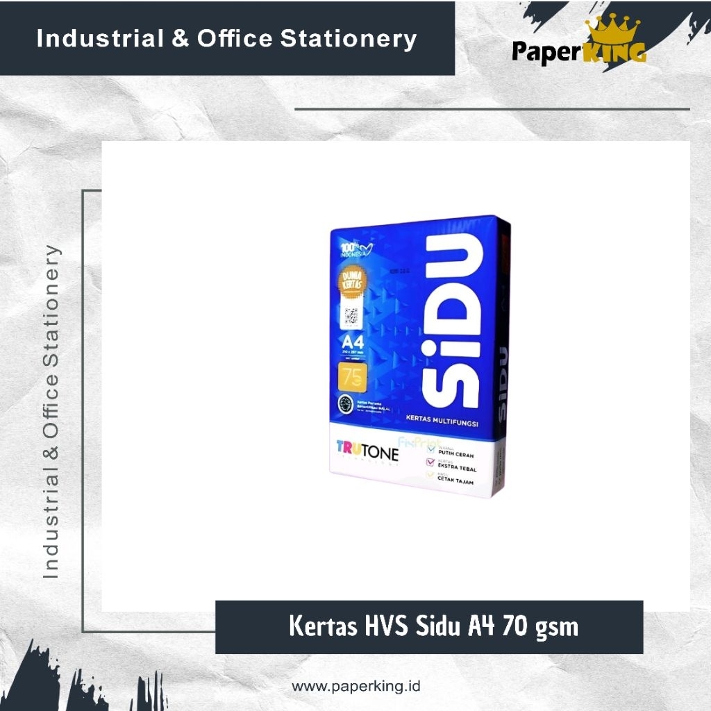

Kertas HVS Sidu A4 70gsm
