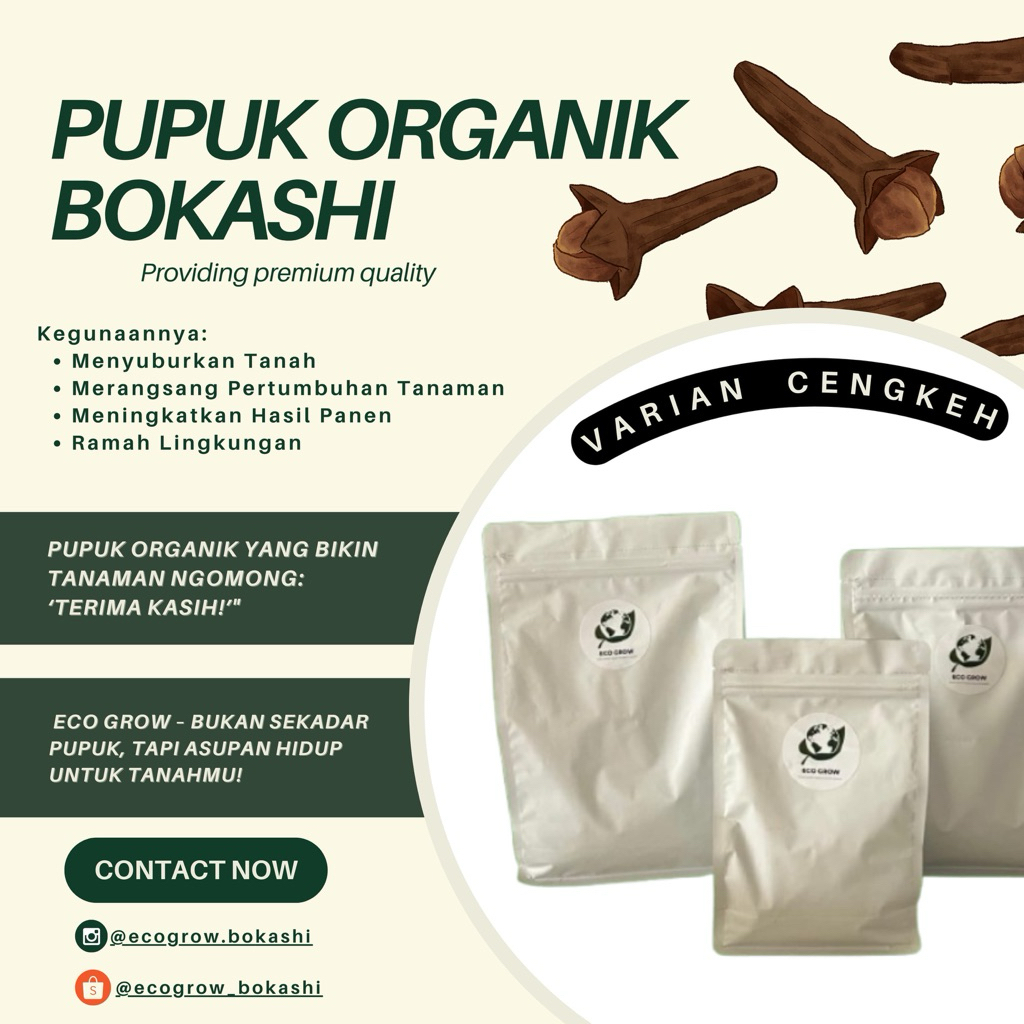 Pupuk Organik Bokashi (Varian Cengkeh)