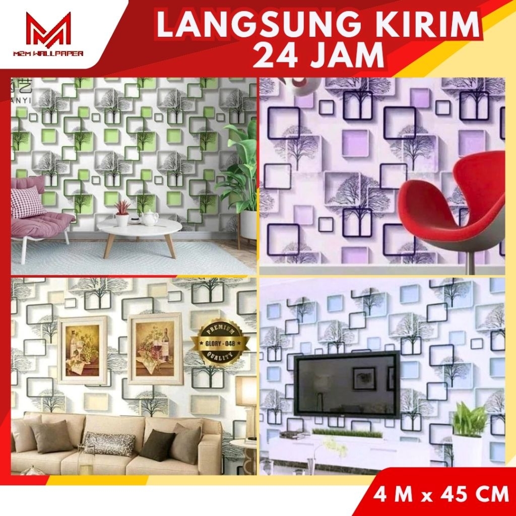 Wallpaper Dinding Motif Kotak Wallpaper Dinding Motif Abstrak Wallpaper Dinding Ruang Tamu Wallpaper