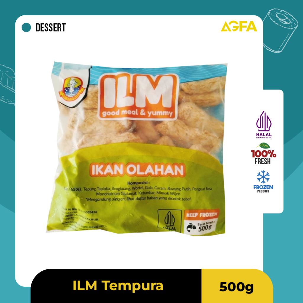 

ILM olahan Ikan 500G / Tempura 500G