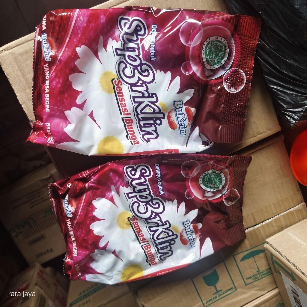 superklin deterjen promo  185gr.