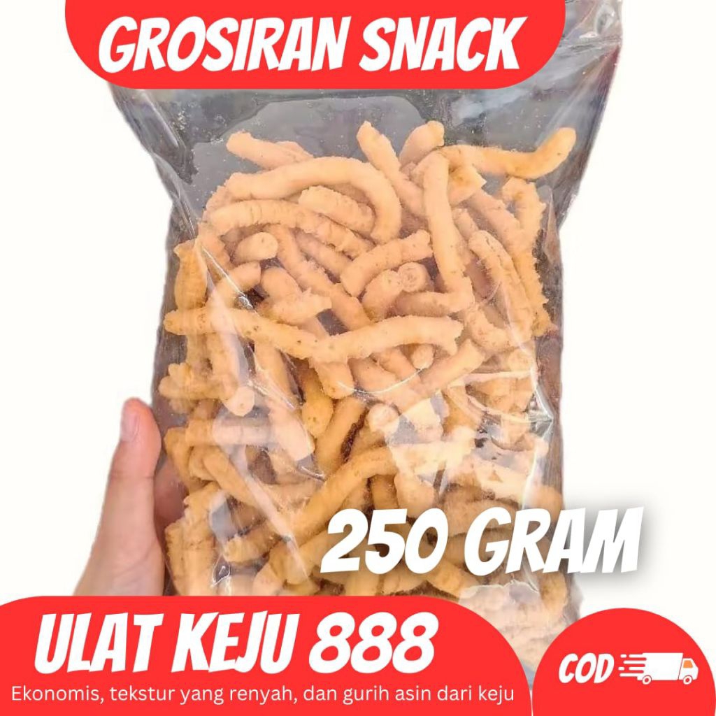 

( 250 GRAM ) ULAT KEJU ASIN (888)