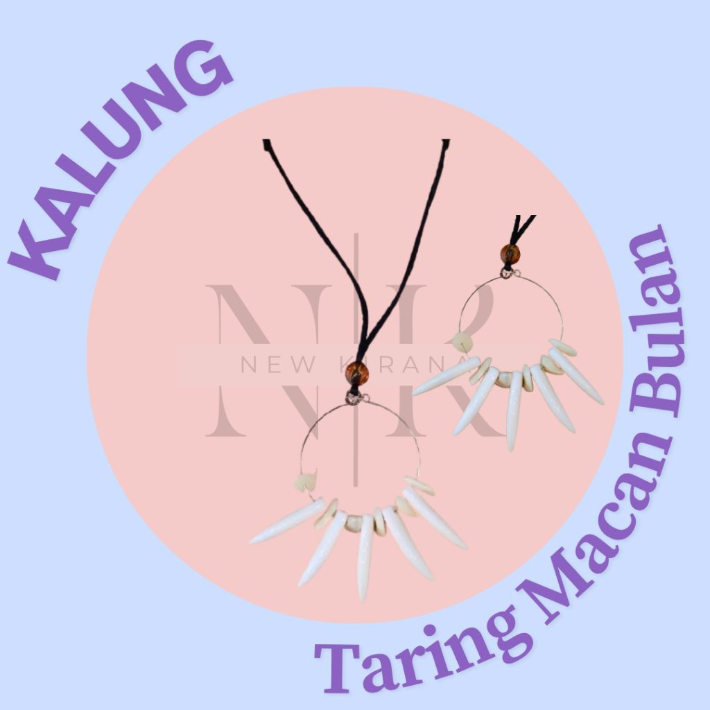 Kalung Taring Macan Bulan