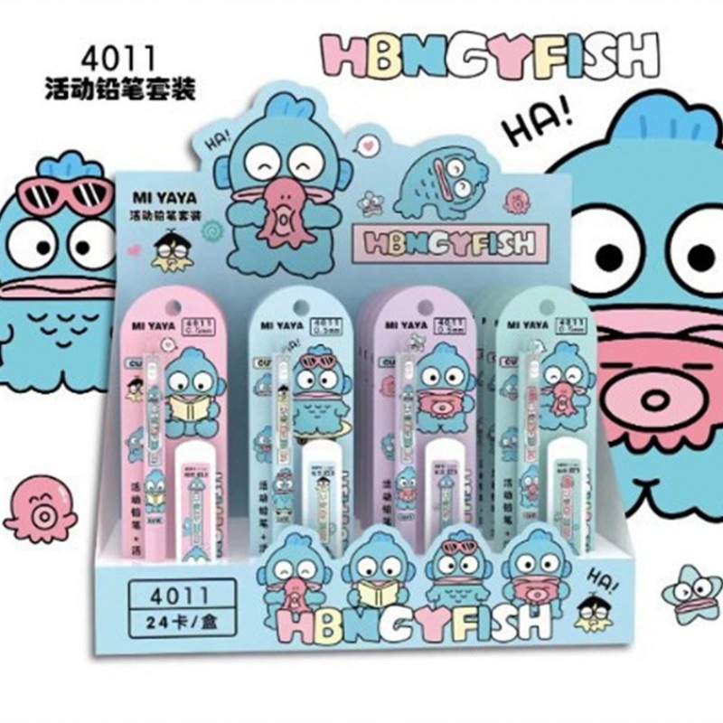 

Pensil Mekanik Hangyodon Plus Refill 4011 Pensil Cetek Hangyodon Sanrio MOMO071