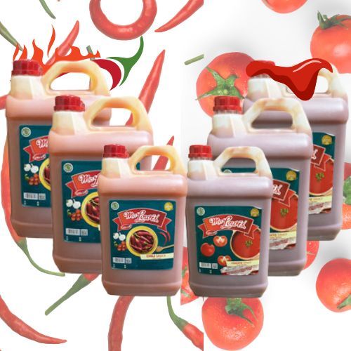

MC LEWIS SAUCE VALUE SAMBAL 5.5KG & TOMAT VALUE 5.7KG