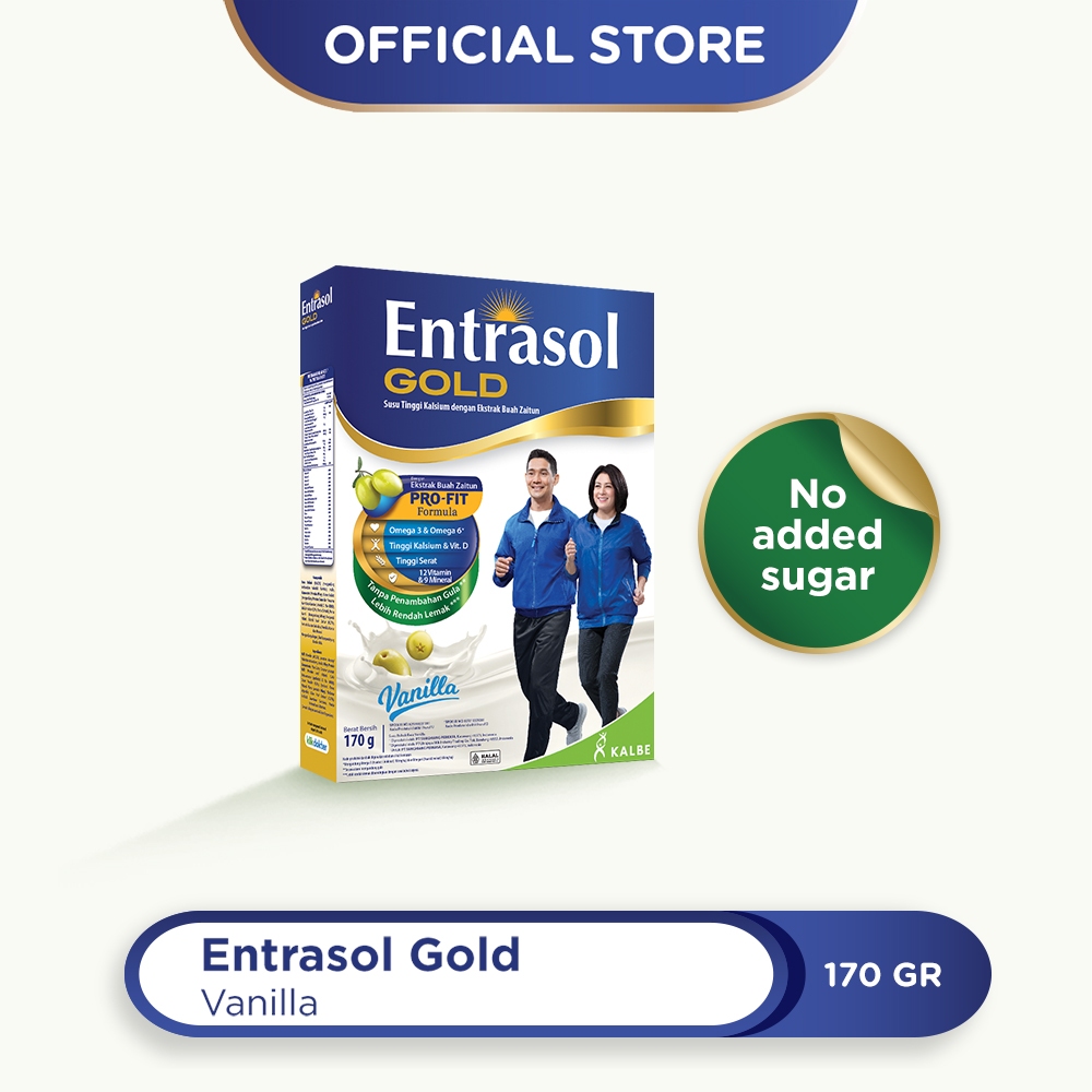 

ENTRASOL GOLD VANILLA 170 G