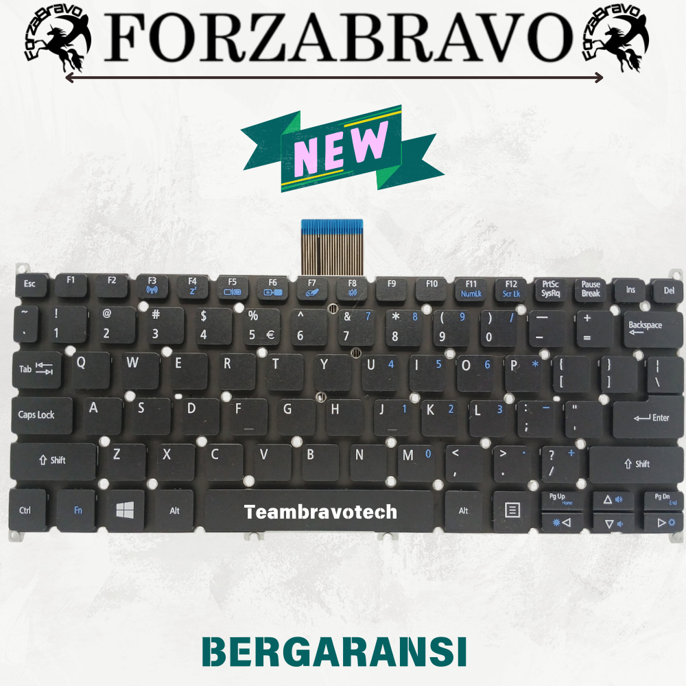 Keyboard ACER Aspire V3-371-503P V3-371 Laptop Acer Keyboard Black