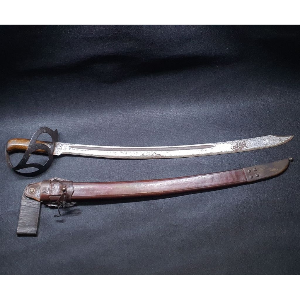 pedang klewang belanda Hemburg Antik Jadul