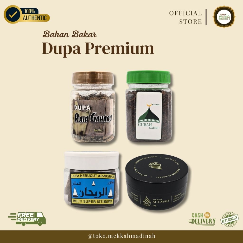 Dupa Kayu Gaharu | Aroma Gaharu | Raja Gaharu | Al Layali | Dupa Kerucut