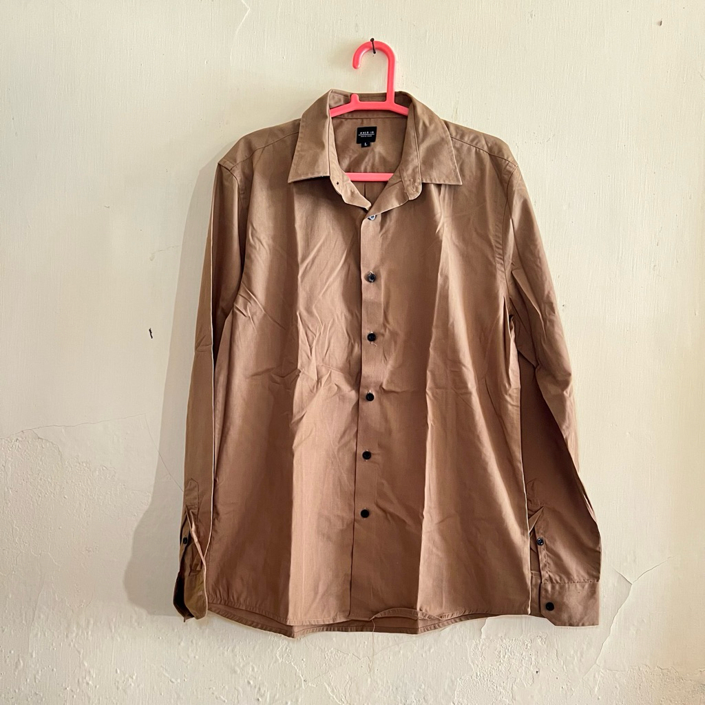 Kemeja Male.id Brown