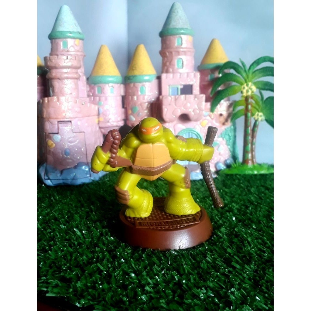 Mainan figur kura-kura Ninja Mcd