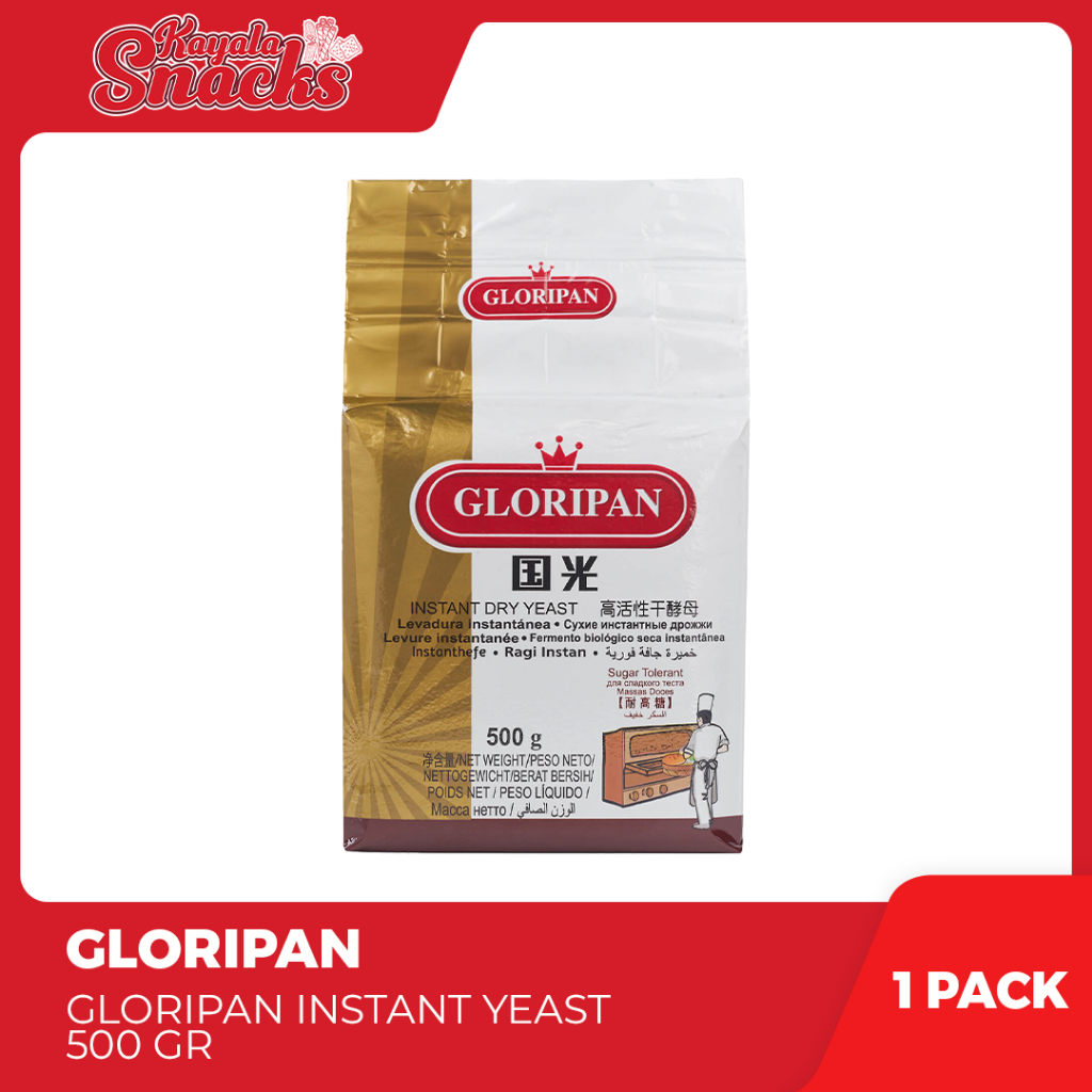 

GLORIPAN Instan Yeast 500gr - 1 Pack
