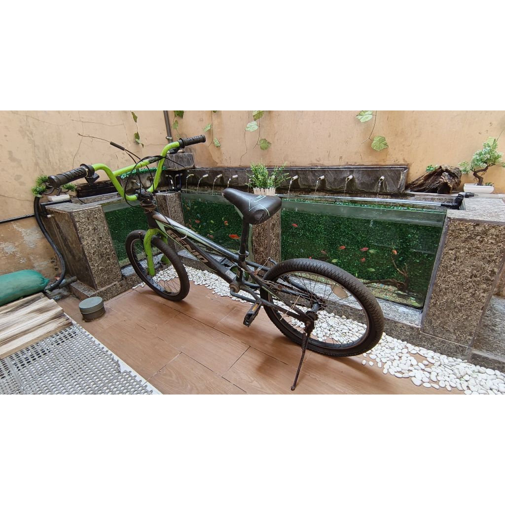 [NEGO SAMPAI JADI] Sepeda BMX 20 United GENIO FURY Rotor Ban Besar Jumbo Kokoh Kondisi Apa Adanya