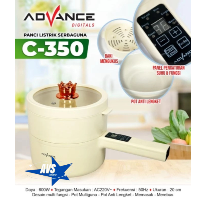 ADVANCE PANCI LISTRIK C-350