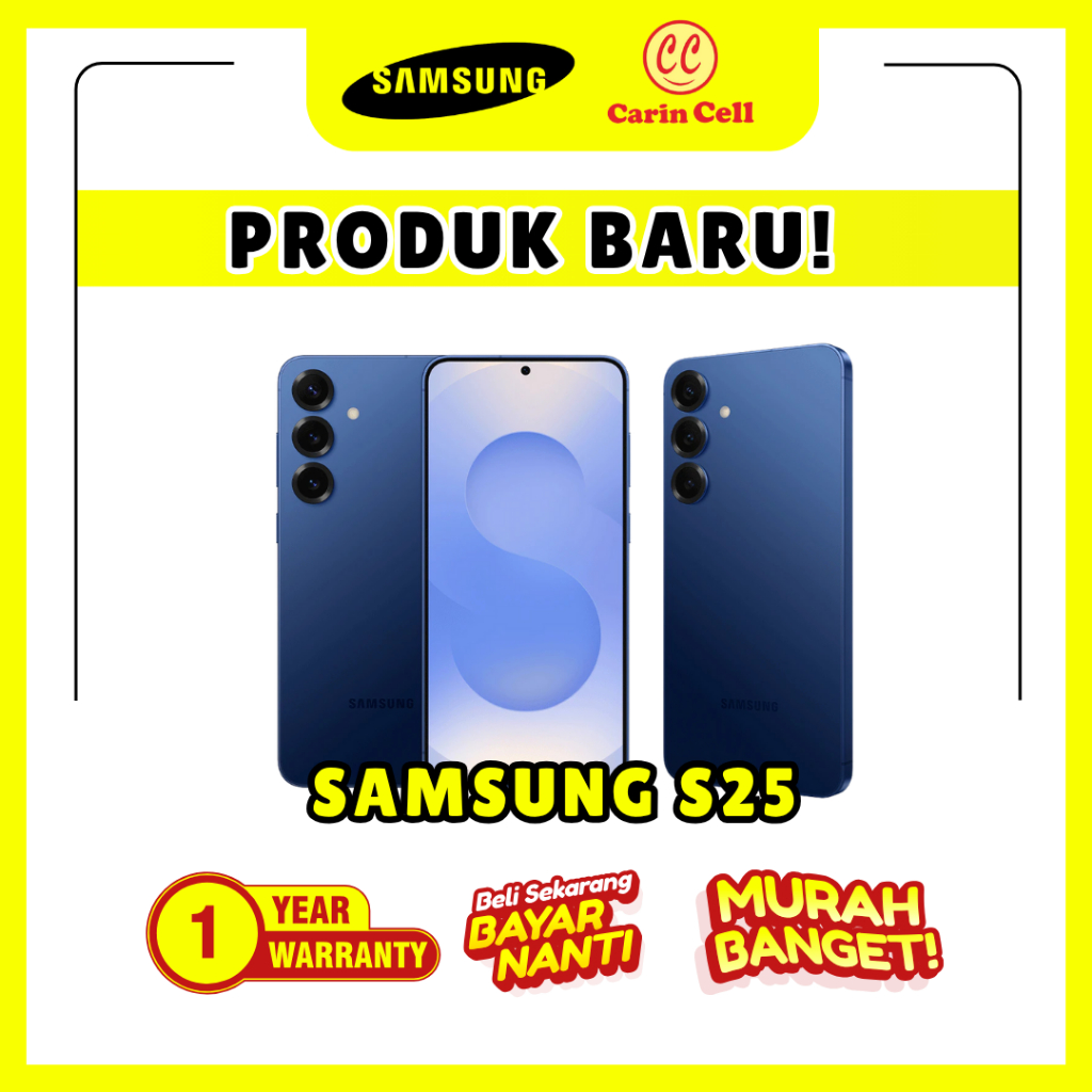 SAMSUNG S25 BASIC RAM 12/256GB GARANSI RESMI