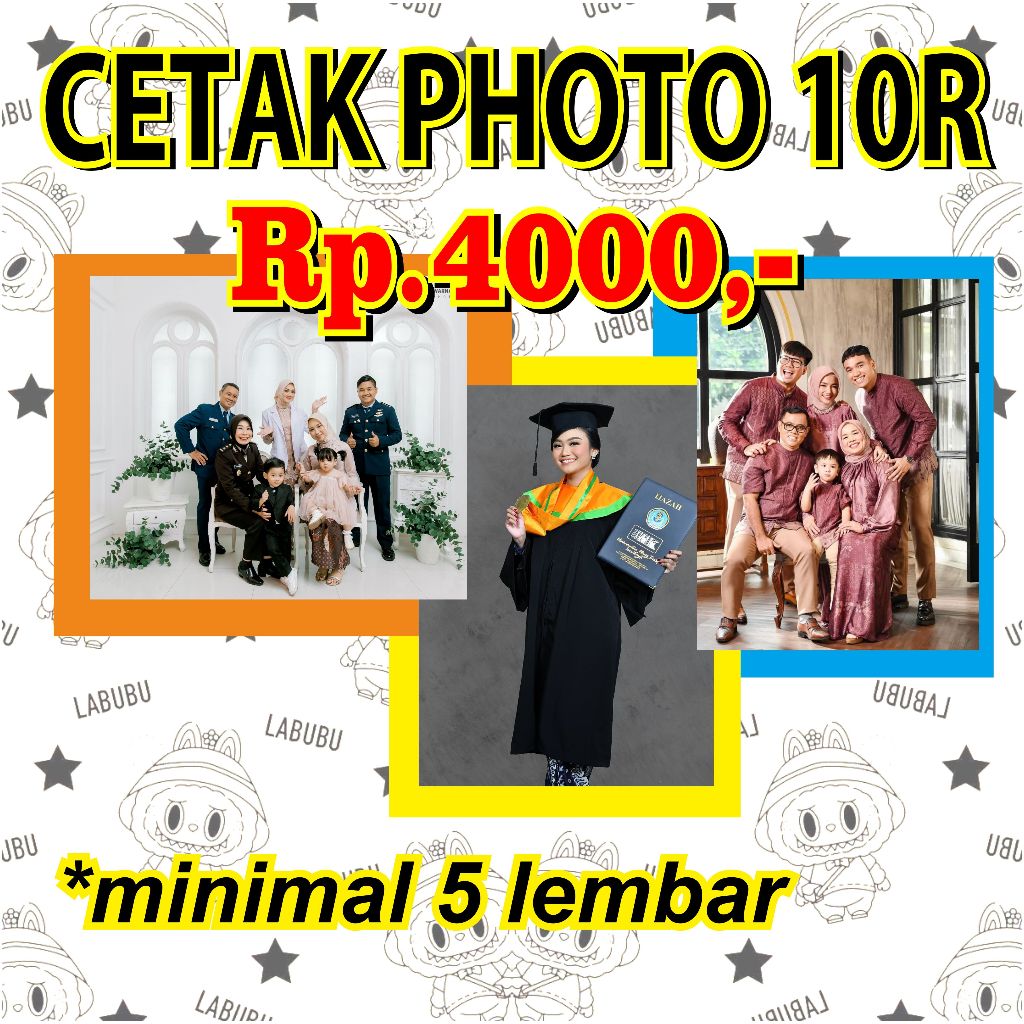 

cetak photo 10R grosir murah (minimal 5 lembar)
