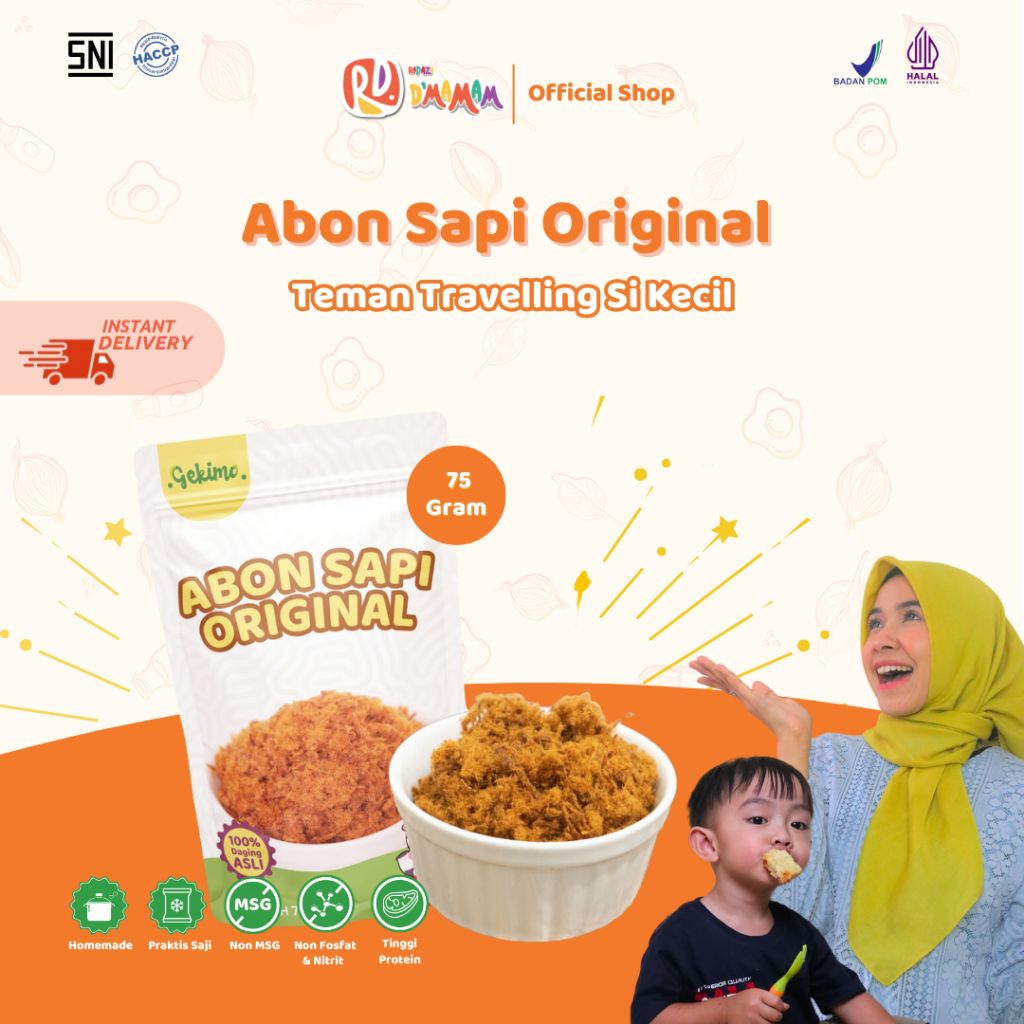 

abon sapi Dmamam Gekimo