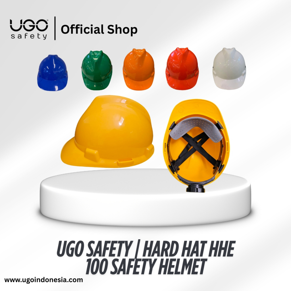 UGO Safety | HHE100 Hard Hat | Alat Safety Murah