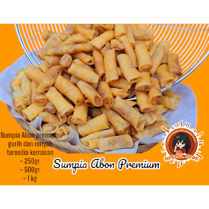 

Sumpia Abon Original Premium - Sumpia Isi Abon - Sumpia Abon Sapi - Cemilan Murah - Cemilan Sehat