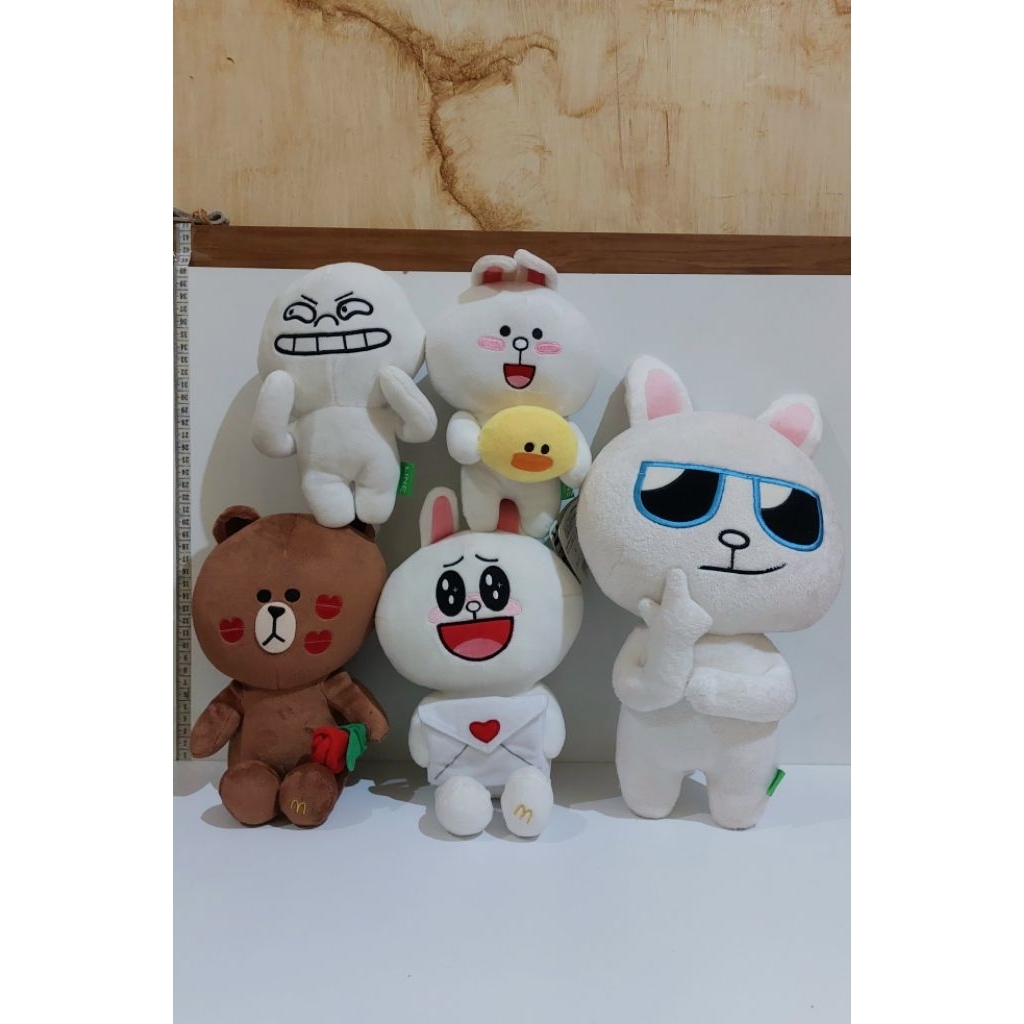 Koleksi Boneka Line Friends Brown Cony Sally