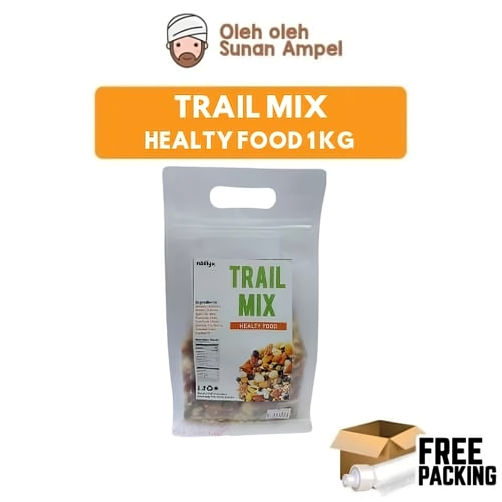 

Camilan Sehat Trail Mix 1KG Lengkap Nutrisi Sehat Sereal emberikan vitamin dan mineral.