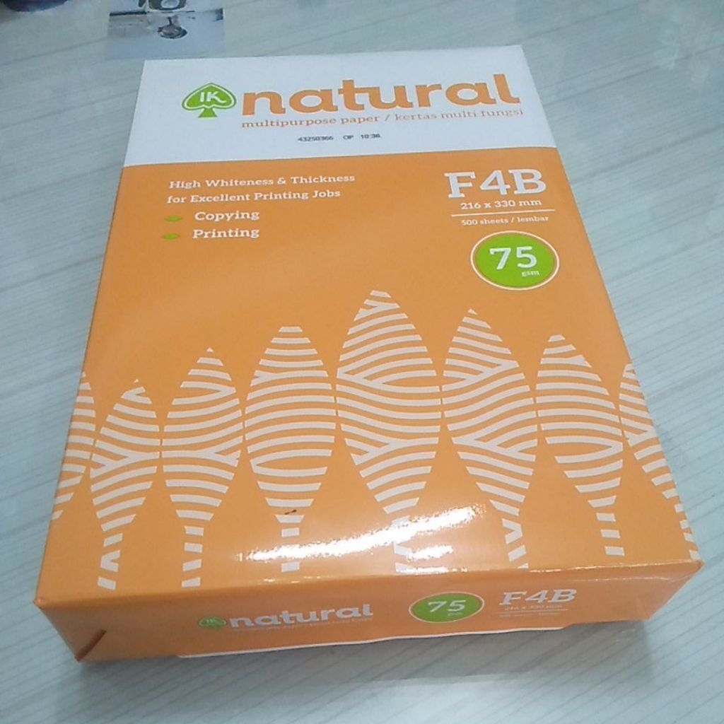 

NATURAL KERTAS MULTI FUNGSI F4B