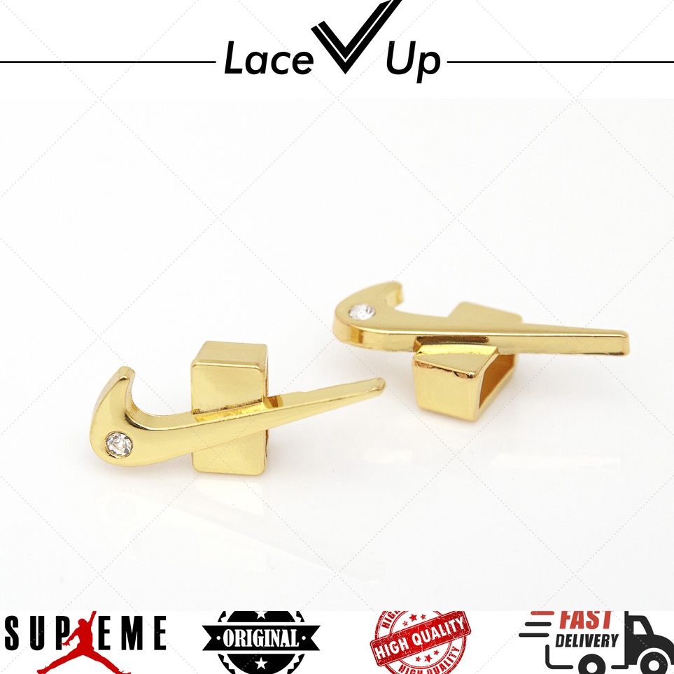 KODE V25G Buckle AF1 Swoosh Buckle  Plat  Gesper Tali Sepatu