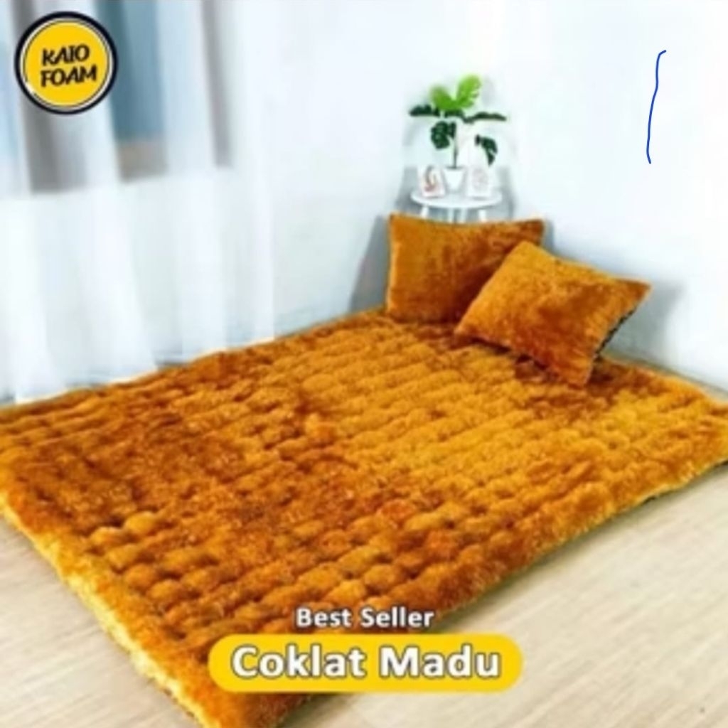 Ambal Gender Bulu Rasfur Lembut Free 2 Bantal