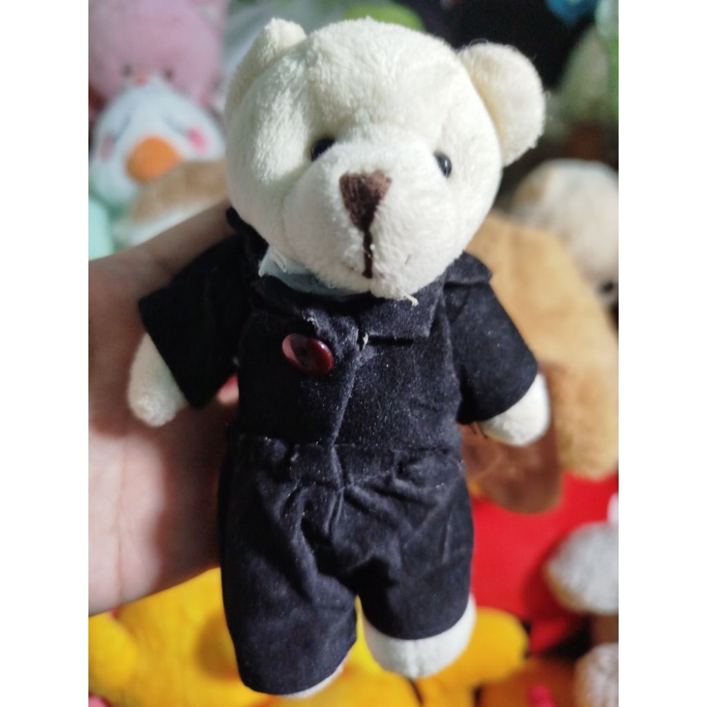 Boneka TEDDY Baju Hitam