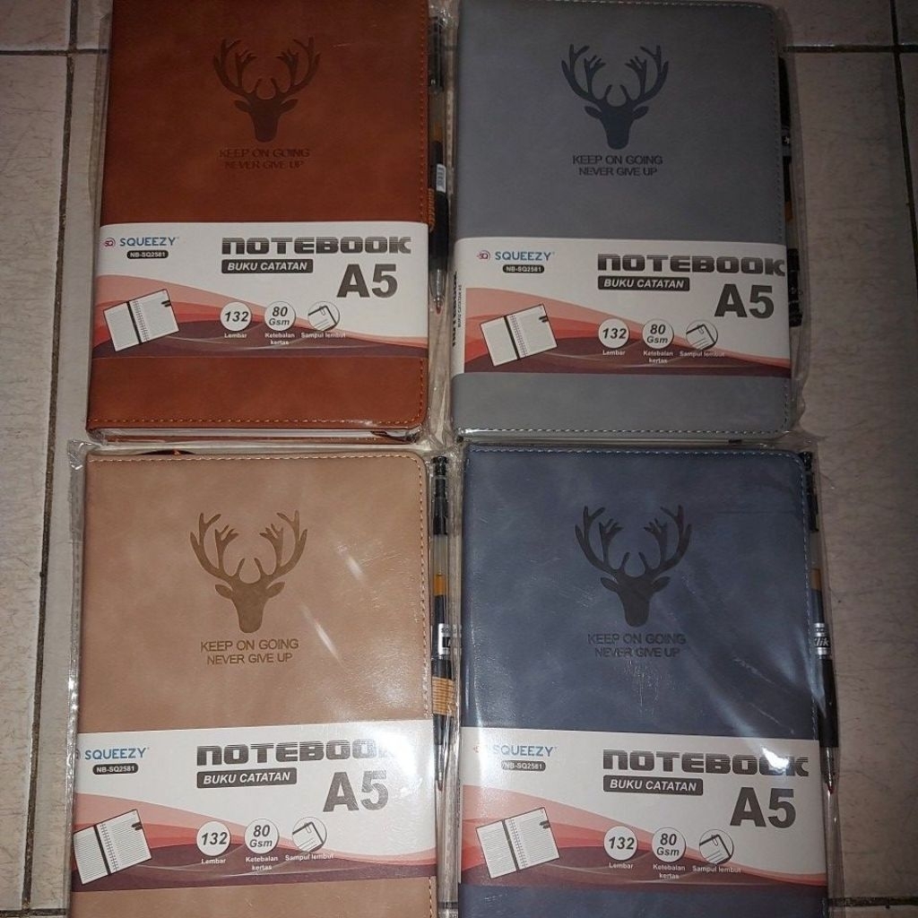 

Notebook A5 NB-SQ2581 SQUEEZY (FREE PEN 1 PCS)