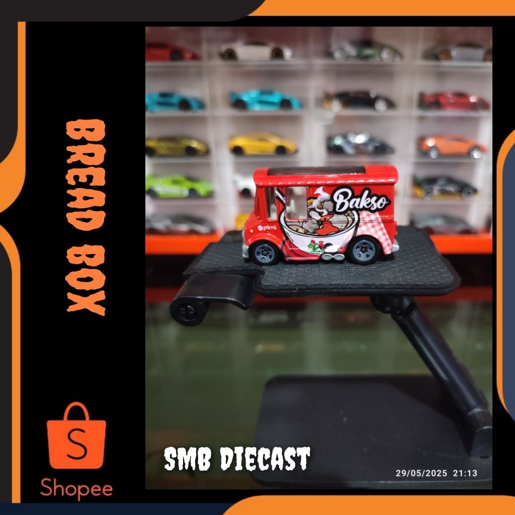 HOT WHEELS BREAD BOX BAKSO PTMI CULINARY CARS FROM GIFT PACK LOS (REGULER)
