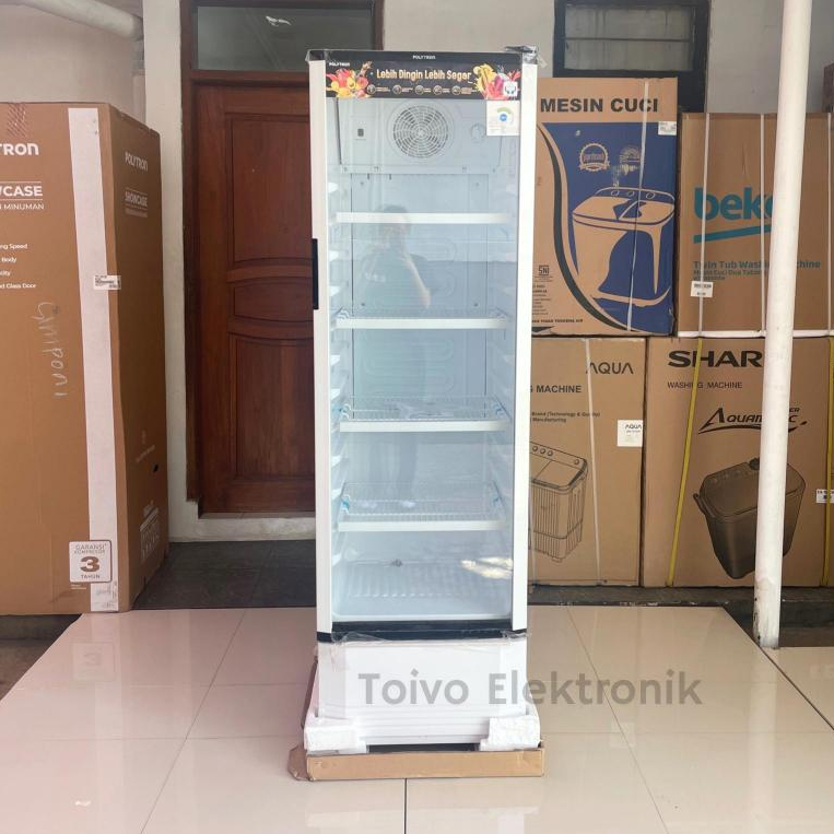 POLYTRON Showcase SCN 230 kapasitas 250 liter / SCN230 Garansi Resmi
