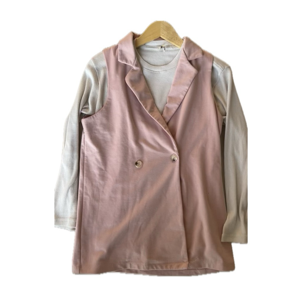 BLAZER | BLAZER WANITA PINK LUCU