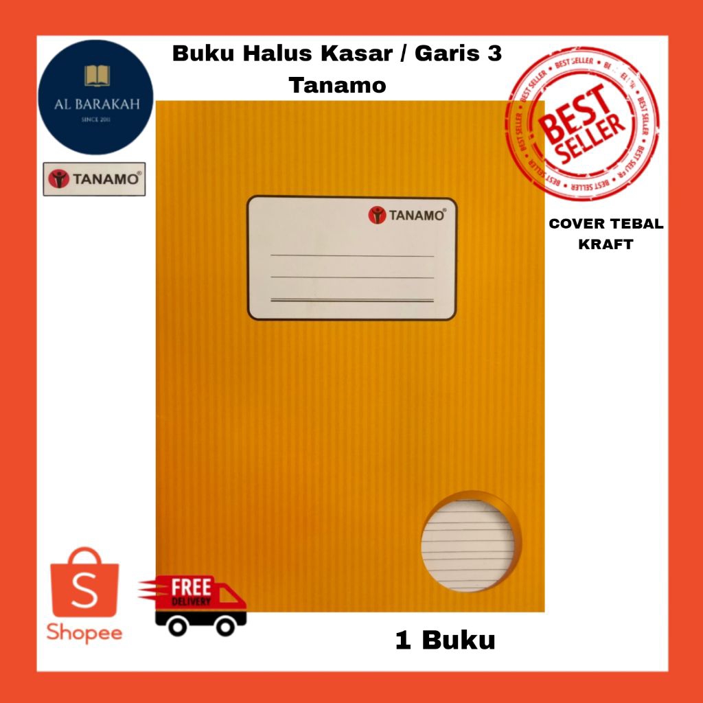 

1 Buku !!! Buku tulis Halus kasar / Garis 3 Tanamo 38 Lembar Motif Kraft buku tulis murah kualitas bagus buku tulis ukuran kwarto buku tulis ukuran A5
