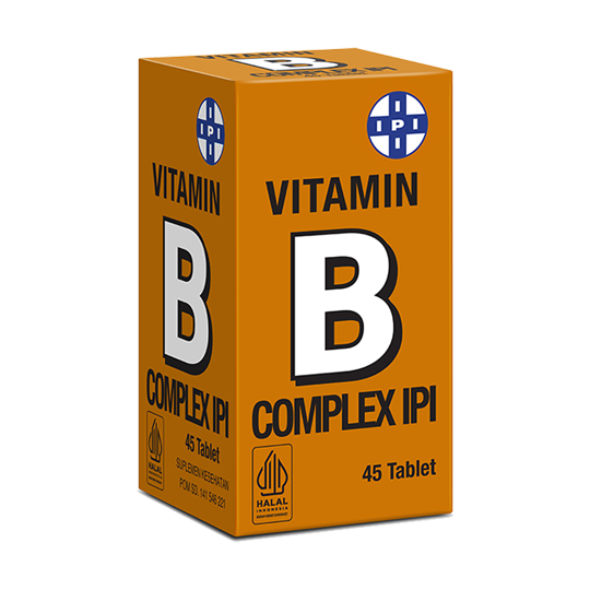 IPI Vitamin B Complex 45 Tablet | Vitamin B Kompleks | Vitamin B Complex | Vitamin B Komplek