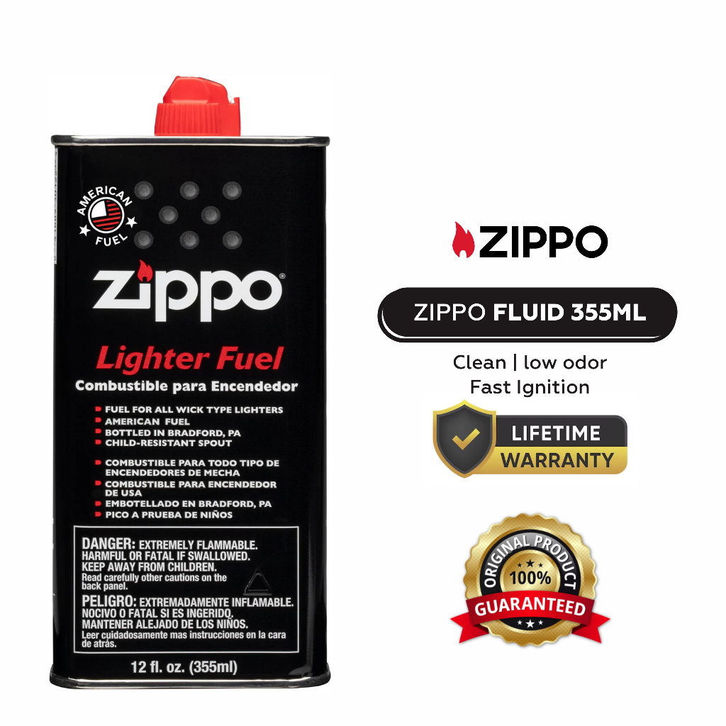 Fluid Zippo Original 355ml Minyak Zippo 355ml Made in USA