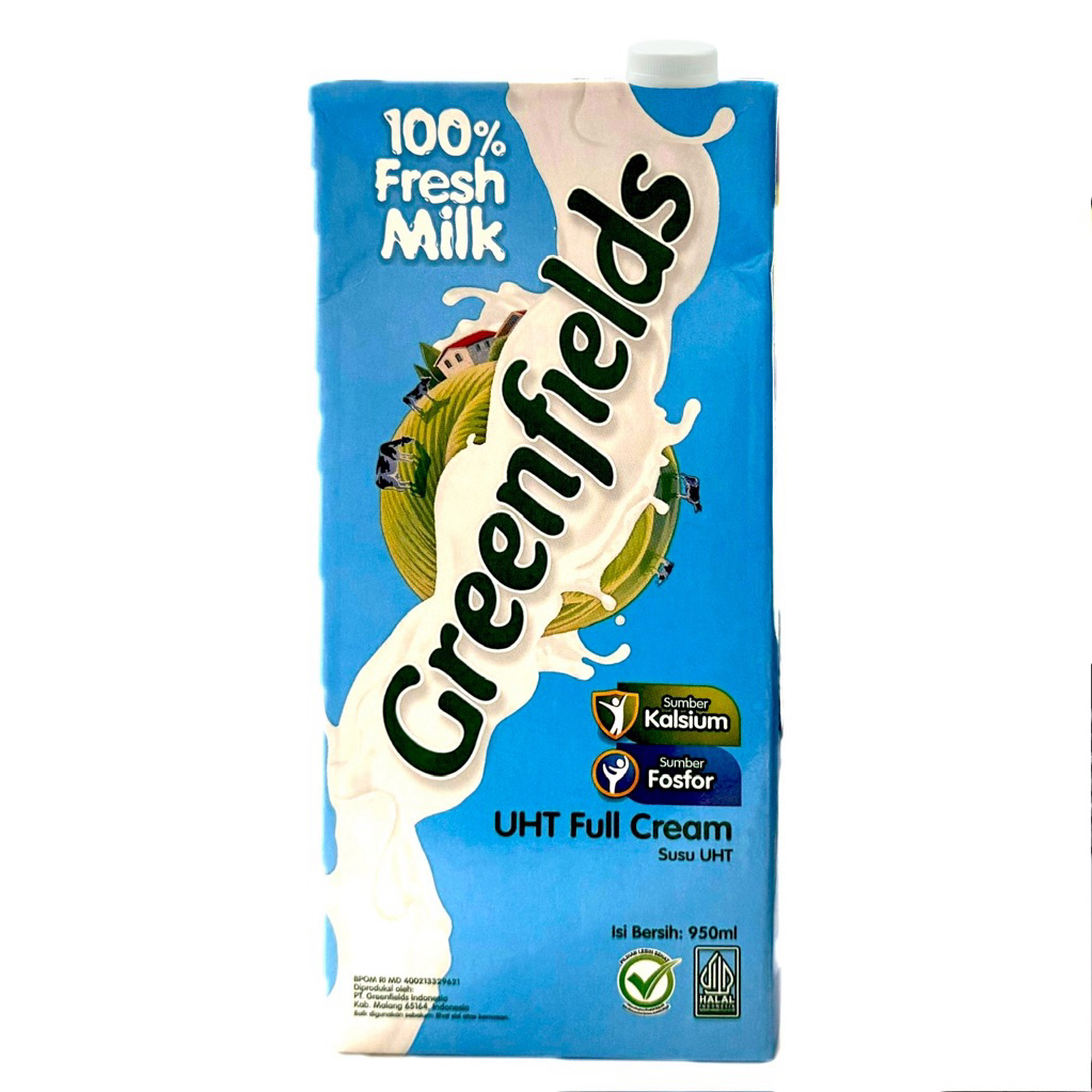 

Greenfields Susu UHT Full Cream 950ml