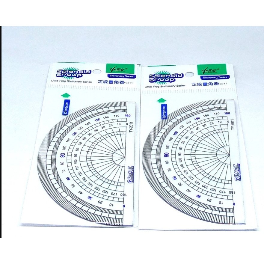 

Penggaris Busur Derajat Tebal Merk GREAT 2011