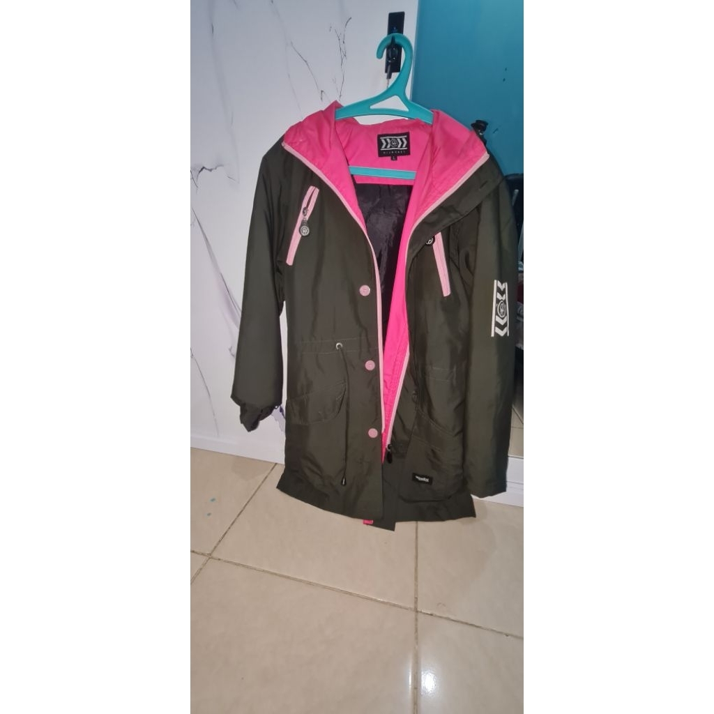 preloved Hijacket montix uk L series mossgreen