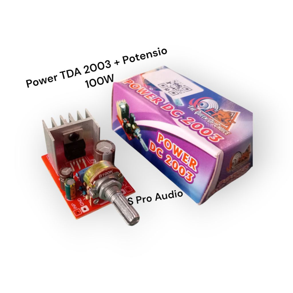 Power DC Tda 2003 + Potensio Power DC 100watt Power Mobil